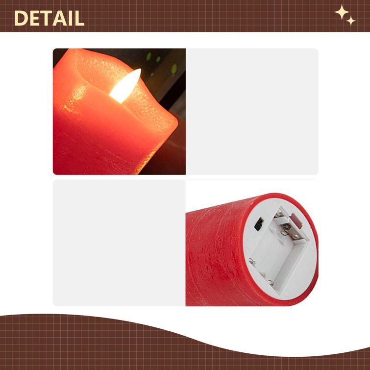 Eternal Night Flameless Taper Candle Wayfair Canada